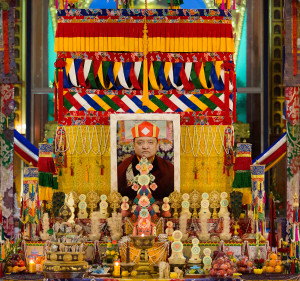 One-Year Commemoration Ceremony of the Passing of His Holiness the 14th Shamarpa Mipham Chokyi Lodro