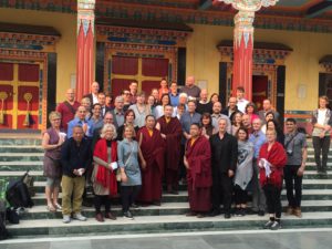 Pilgrimage group meets with His Holiness
